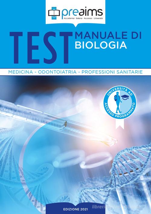 copertina del libro Manuale di Biologica il cui coautore è il Dott. Piergiorgio Porro